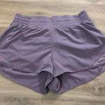 Lululemon Hotty Hot High-Rise Lined Short 2.5" Purple Ash Women Size 6 Photo 0