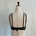 Victoria's Secret VICTORIA’S SECRET Very Sexy Faux Leather Strappy Open-Cup Demi Bra Size M NWT Photo 5