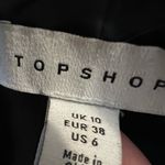 Topshop  Rosa Black faux Leather Jacket Photo 1