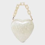 Target Pearlized Heart Purse Photo 1