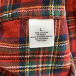 Magellan outdoors  Women Size Large Multicolor Plaid Button Up Classic Fit Shirt Photo 3