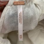 Free People  Wild Romance White & Blue Aztec Embroidered Strapless Midi Dress Photo 3