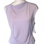 New Derek Lam 10 Crosby Womens Blouse Size L Purple Size L Photo 0