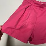 IORANE Printed Elephants Pleated Front Shorts in Pink sz XS Photo 7