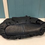 Francesco Biasia Blue Leather Hobo 2 Way Convertible Shoulder Messenger‎ Bag Photo 8