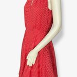 Vintage Polka Dot Dress Handmade Red White Cut Photo 11