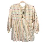 ZARA Colorful Multicolor Dotted V-Neck Mini Dress Romper Photo 4