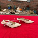 A New Day Women's Milan Slingback Heels - size 8.5 wedding guest pearl Photo 1