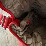 Coach  Vintage Soho Shoulder Crossbody Buckle Flap Purse Coral Red Leather Photo 11