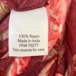 Sonoma Plus Size  Goods For Life Tiered Red Floral Maxi Dress Size XL Photo 10