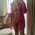 Pink Linen Coverup Photo 1