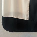 ⭐️I.N. studio white and black colorblock short sleeve blouse size XL Photo 8
