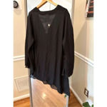 Westbound  Beach High Low Cover Up Black XL NWT Photo 1