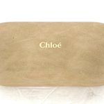 Chloé Chloe Eyeglasses Case Tan Leather 6" x 3" x 1.5" Photo 0