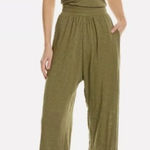 ATM Anthony Thomas Melillo Slub‎ Jersey High Neck Tank Wide Leg Jumpsuit XS NEW Green Photo 0