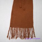 Free People New!  x‎ Flook Rust Brown Crochet Brooke Maxi Skirt, size XS Photo 6