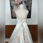 Gorgeous Vintage 90s Exclusive Bridals 2 Tone Wedding Gown! White Size 10 Photo 9