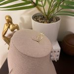 Sterling Silver SIZE 7 18kt Gold Plated 925 Dainty Heart Cubic Zirconia Sparkling Ring Photo 6