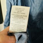 B Collection By Bobeau Women's Auden Blue Chambray Tie Cuff Mini Dress Size S Photo 11