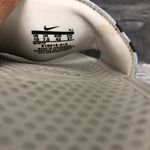 Nike  white blue floral slides‎ sandals size 10 Photo 5
