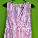 Motherhood Vintage Pink Sleeveless V-Neck Sundress Photo 9