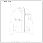 ACOA Womens Jacket Small Snakeskin Print Bomber Street Trendy Statement Urban Brown Photo 8