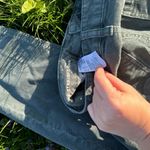 American Eagle Stretch Green Corduroy Mom Straight Jean Pants Size 0 Photo 5