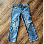 J.Jill Denim High Rise Size OP Blue Jeans Straight Leg Photo 3