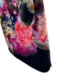 Ted Baker Vyr Dress Focus Bouquet Floral Print Black Mini Tunic Size 2 Photo 7