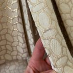 Anthropologie Erin Fetherston Cream Gold Bow Back Dress Size 4 Photo 13