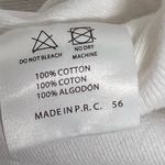 Brandy Melville  White Butterfly Crop Top Short Sleeve T-Shirt - One Size - VGUC Photo 6