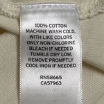 Melrose and Market Off White Cotton T-Shirt Dress Women’s Large Casual Pullover Photo 5