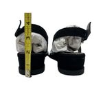 Karen Scott  Rheana Black Wedge Cut-Out Slingback Sandals Shoes 8.5 Photo 4