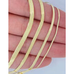 Boutique NEW Unisex‎ 2mm Gold Filled Layering Herringbone Chain Necklace 18-20” Photo 10