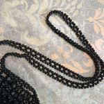 BEADED CROSSBODY BAG Black Photo 7