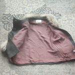 Vintage Gino Rossi Rabbit Fur Jacket & Dress Set Gray Size undefined Photo 1