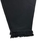 Alberto Makali Womens Pants Pull On Fringe Hem Pockets Stretch Black XL Photo 1