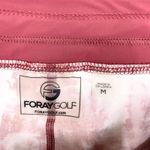 Foray Golf Oddyesey Skort Drawstring Waist Warm Watercolor Pink Red Size Medium Photo 2