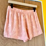 Disney Beauty and The Beast Pink High Waist Pajama Shorts - Small Photo 0