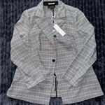 Lane Bryant The Blazer. SEXY STRETCH Plaid Blazer. Size 14 New With Tags Photo 0