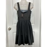 NWT The Limited Event Black Pleated Waist Fit Flare Dress 4 Small Formal Party S Photo 5