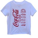 Coca-Cola Small short sleeve white original formula coke classic tee-DEFECT. Photo 0