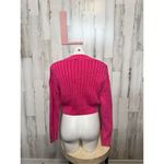 Madden Girl Madden NYC pink sweater size large Photo 5