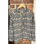 Calypso St. Barth Womens  70s Style Boho Retro  tie-neck Abstract  Top Tunic S Photo 4