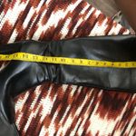 Black Subversive manmade leather knee Photo 5