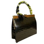 Vintage Genuine Alligator Black Top Photo 13