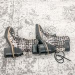 Tory Burch NEW  Miller Tweed Lace Up Boot Photo 8