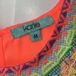 Karlie  Like New Coral Tank With Details Photo 2