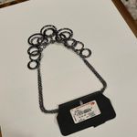 Apt. 9 NWT $20 -  Gunmetal Tone Metal Chain With Circle Dangles Photo 8