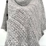 Steve Madden  Oversized Cowl-Neck Sweater Knit Poncho Photo 4